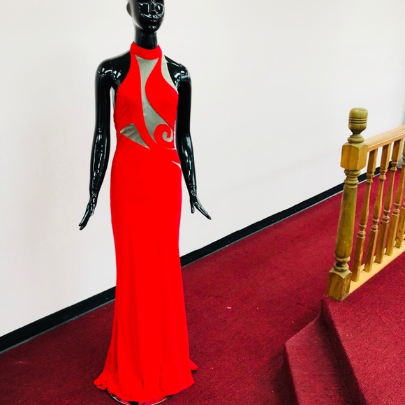 Dresses & Skirts - Red & Nude Dress 🚨‼️